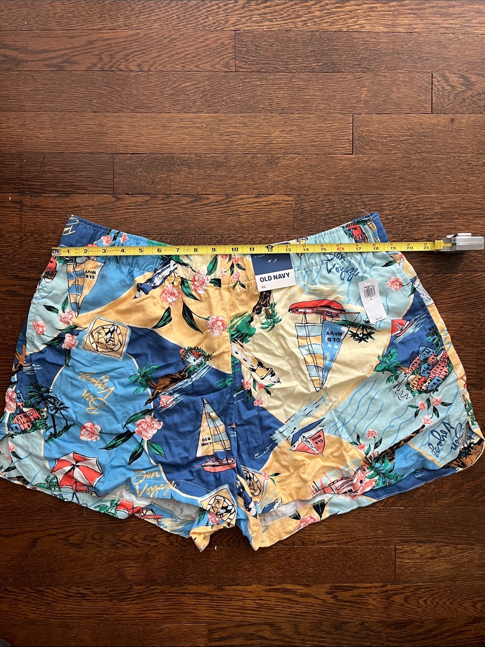 Old Navy Multicolor Nautical & Floral Print Women's Shorts